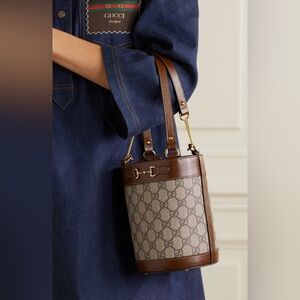 GG Supreme Monogram Azalea Sakai
Calfskin Small Horsebit 1955